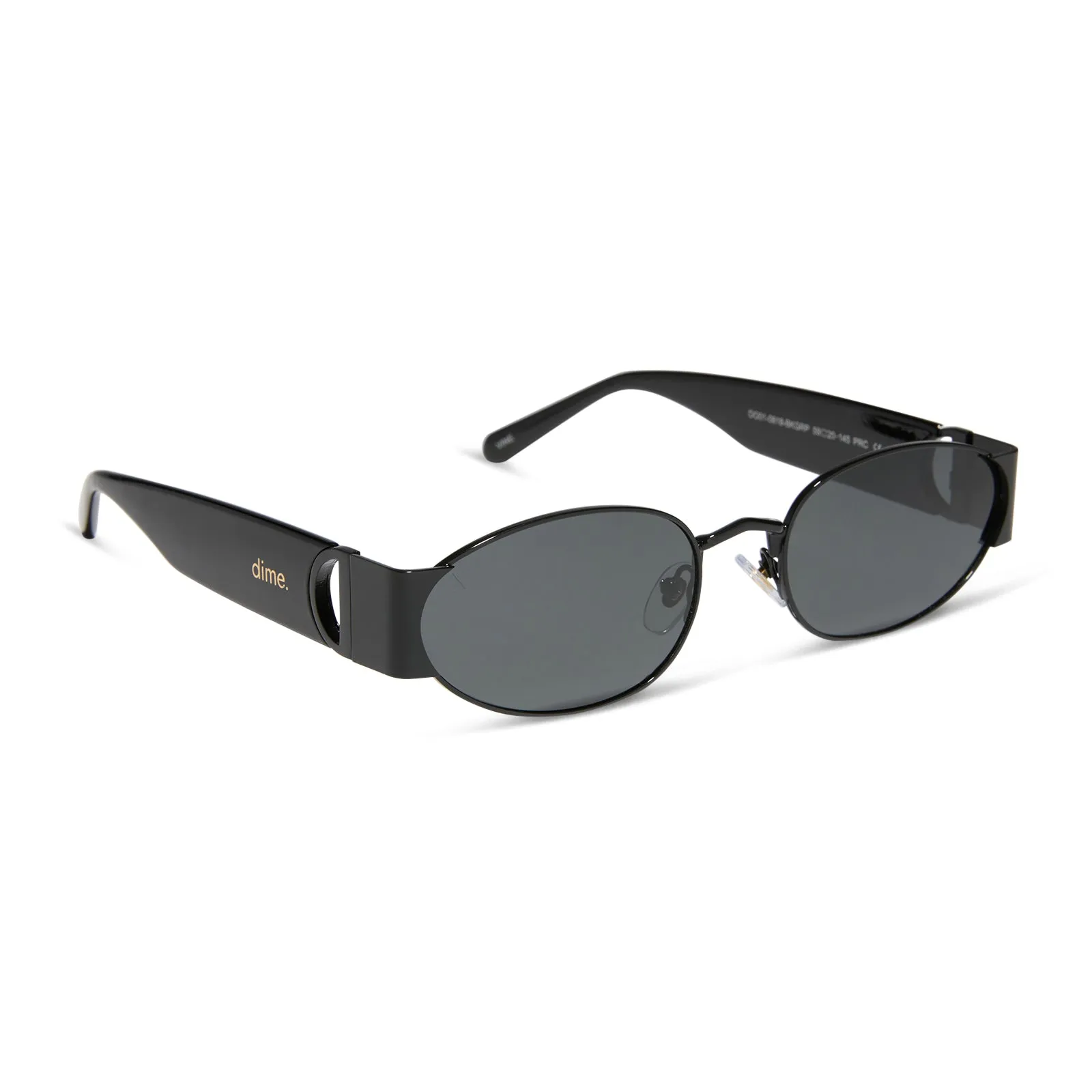 vine - black + grey polarized sunglasses sold by Dime Optics product image thumbnail 2