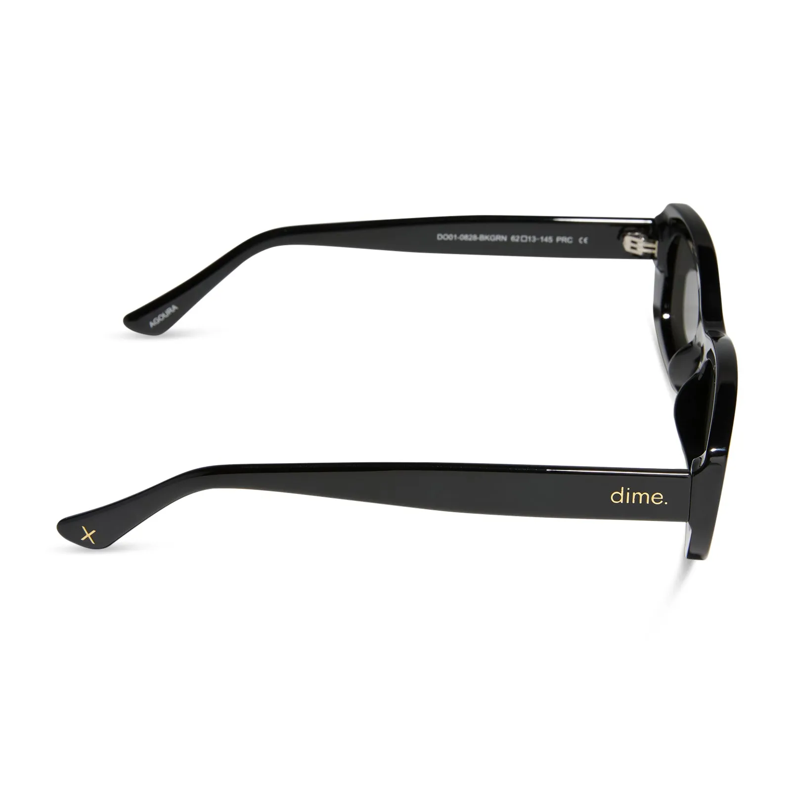 agoura - black + grey sunglasses sold by Dime Optics product image thumbnail 3