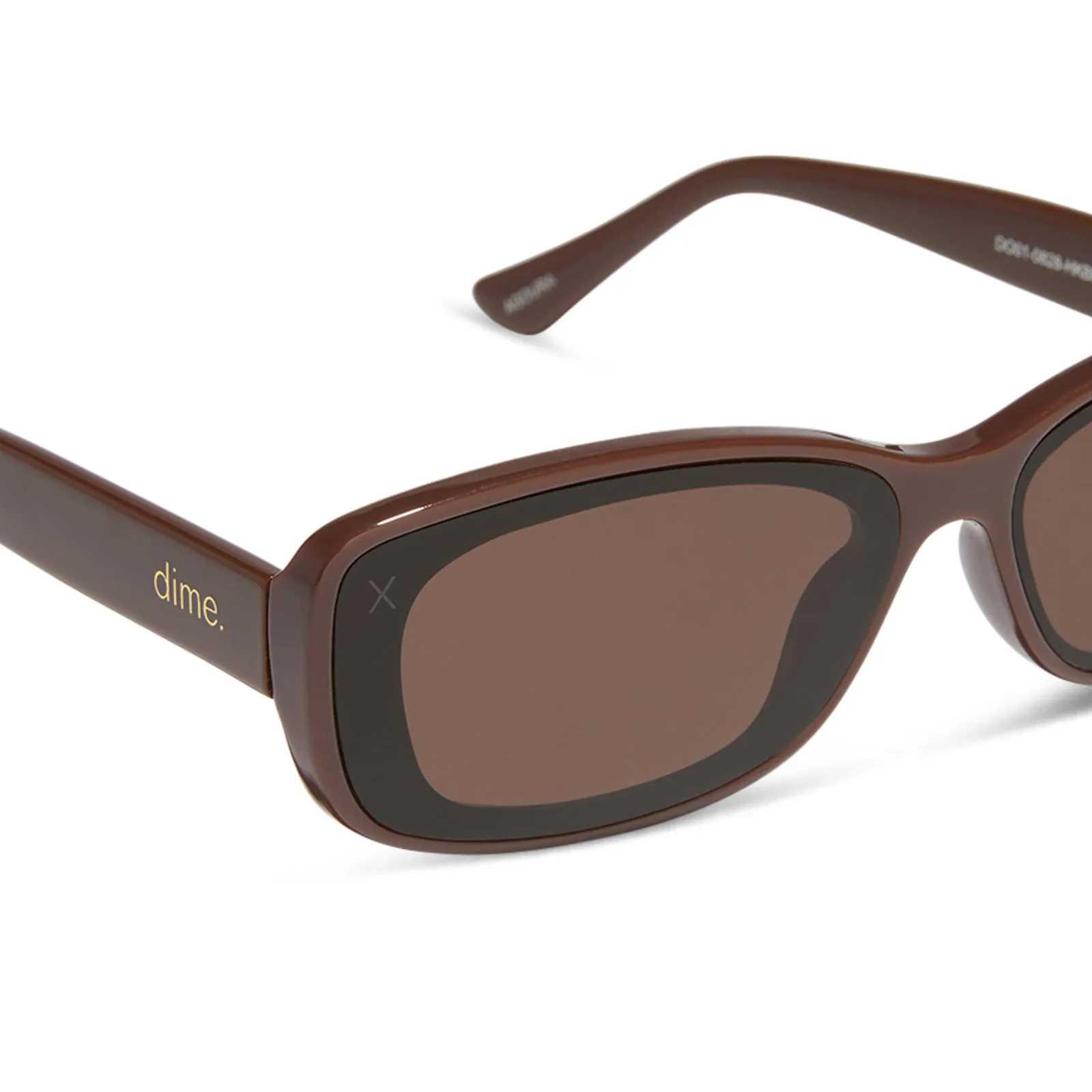agoura - mocha + brown sunglasses sold by Dime Optics product image thumbnail 4