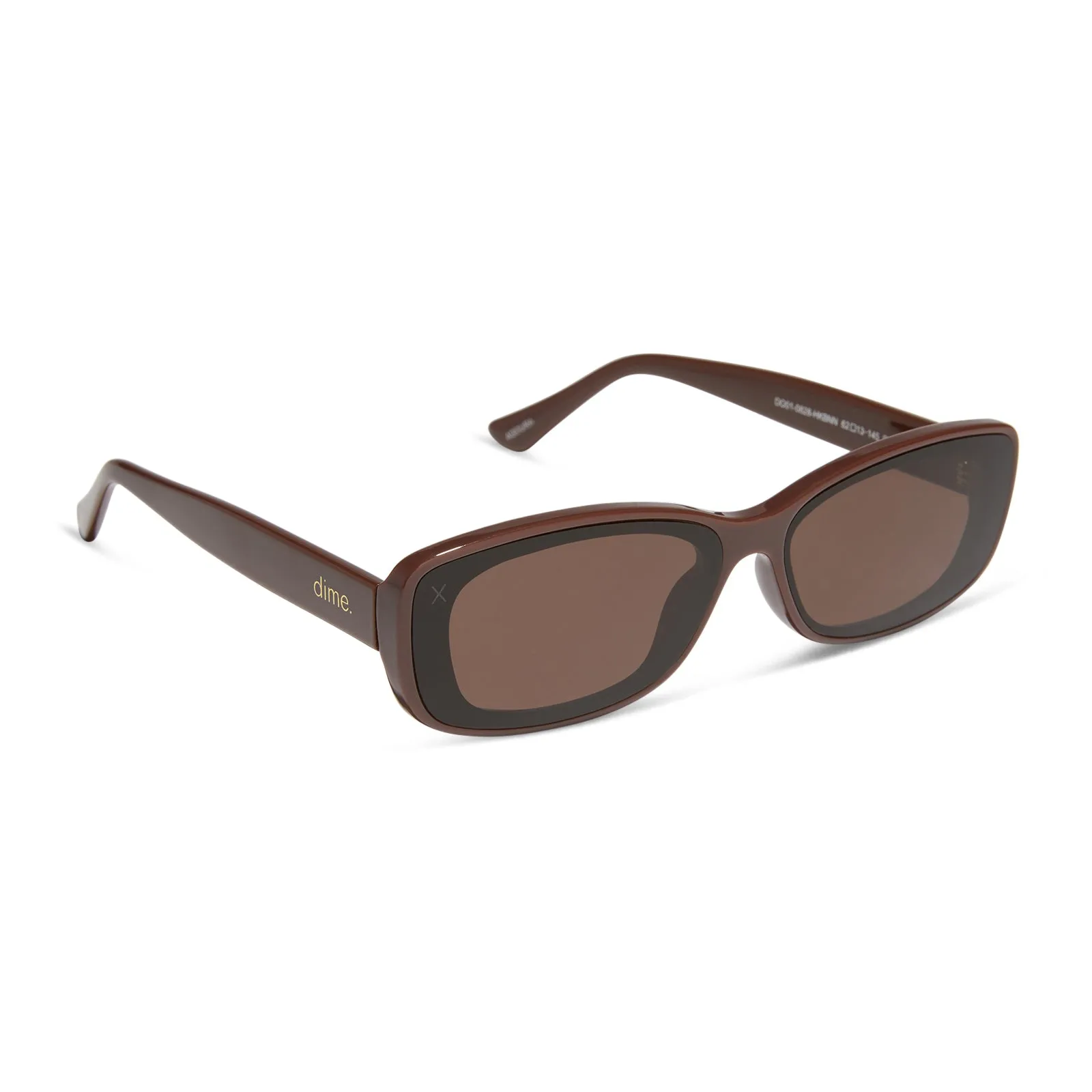 agoura - mocha + brown sunglasses sold by Dime Optics product image thumbnail 2
