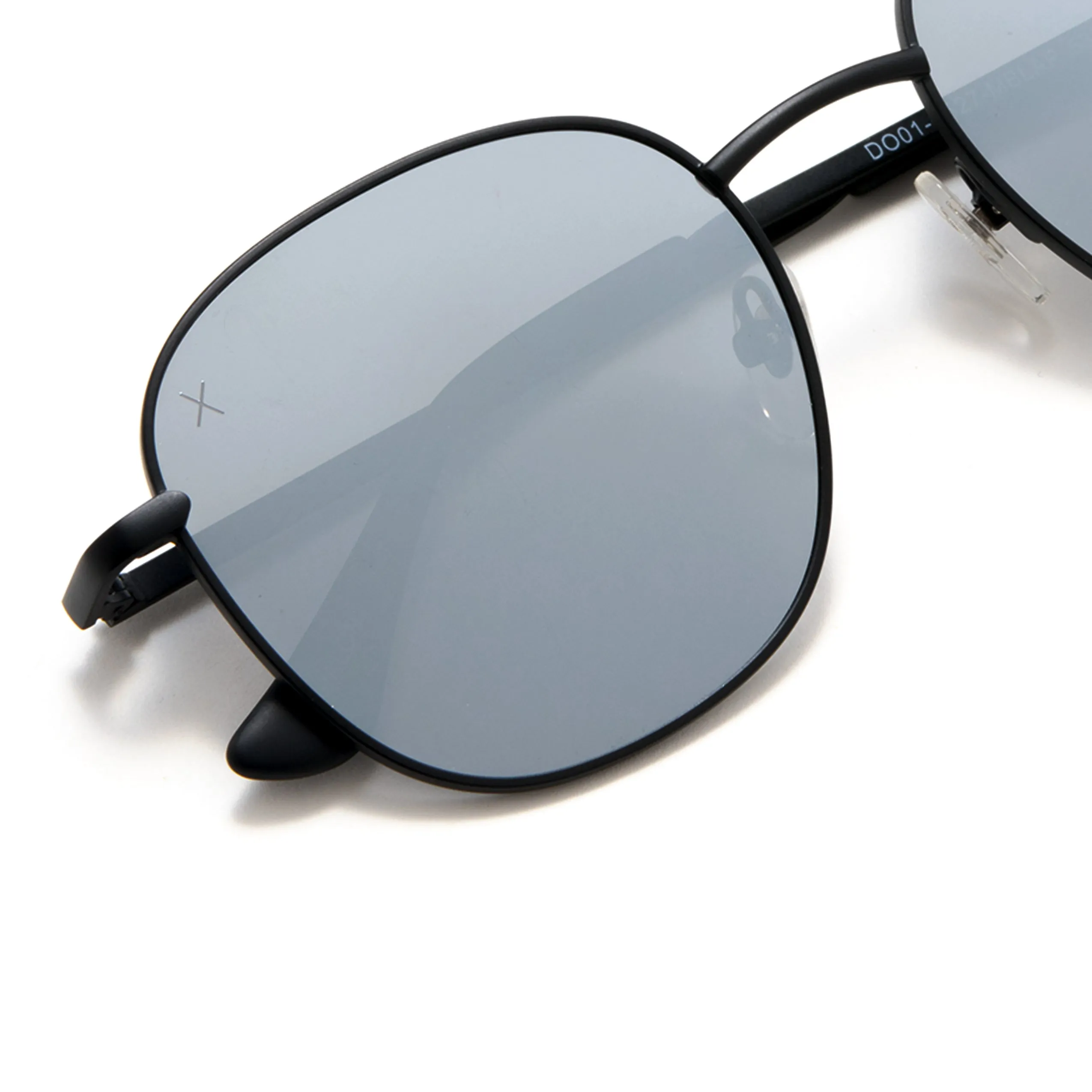 avalon - matte black + grey mirror sunglasses sold by Dime Optics product image thumbnail 4