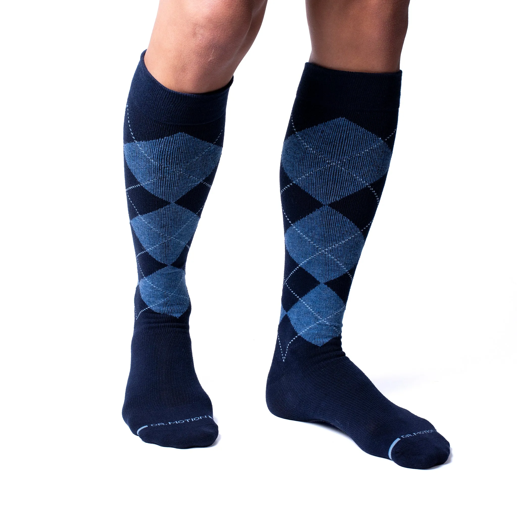 Classic Argyle | Knee-High Compression Socks For Men sold by Dr. Motion product image thumbnail 2