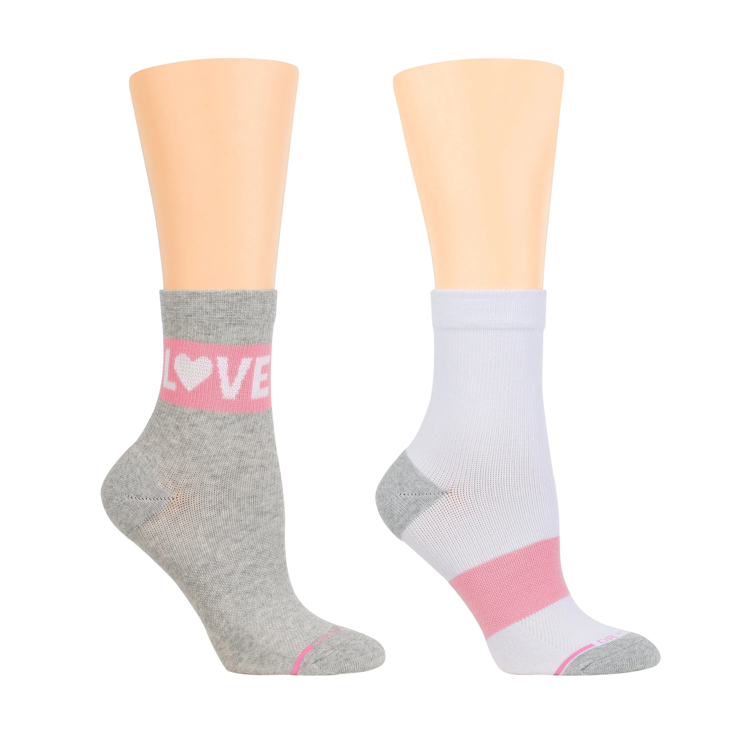 LOVE | Mid-Crew Compression Socks For Women sold by Dr. Motion