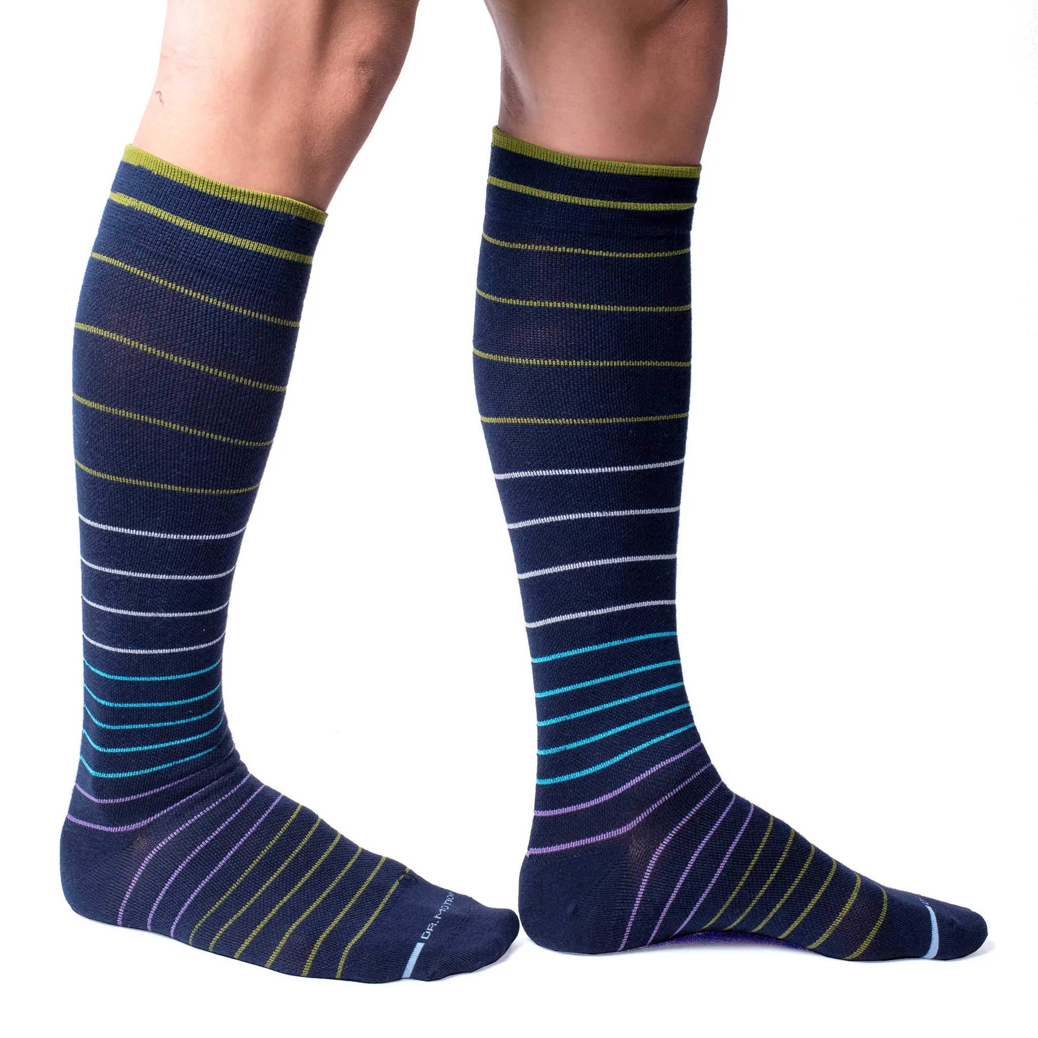 Jaquard Stripe | Knee-High Compression Socks For Men sold by Dr. Motion product image thumbnail 2