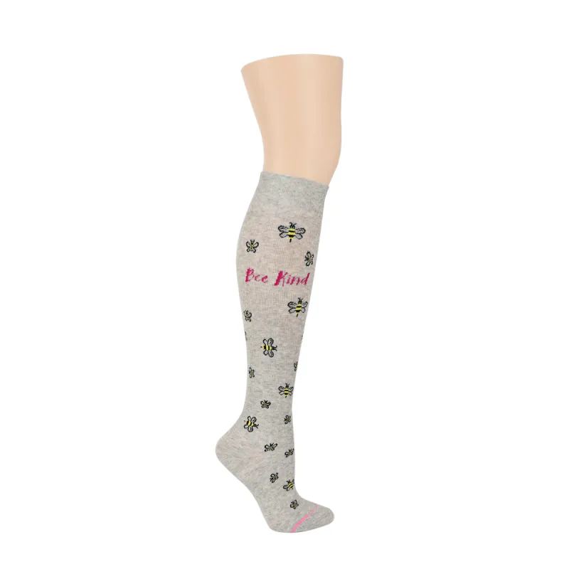 Bee Kind | Knee-High Compression Socks For Women sold by Dr. Motion