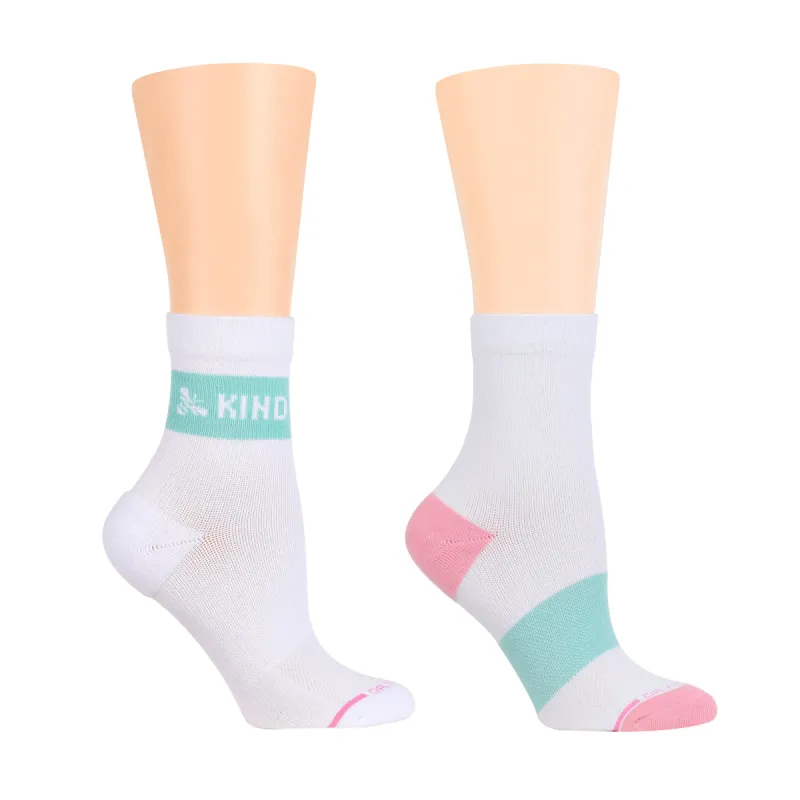 Bee Kind | Mid-Crew Compression Socks For Women sold by Dr. Motion