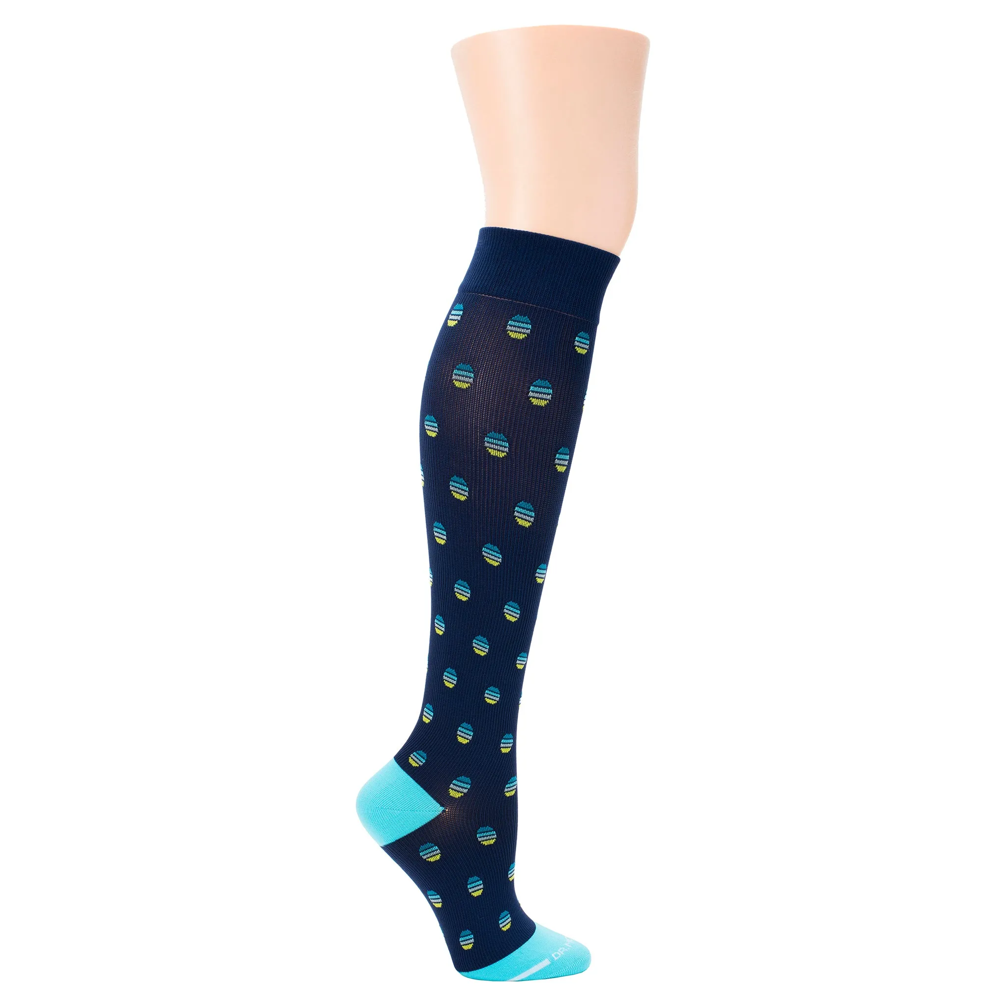 Striped Dots | Athleisure Compression Socks For Men & Women sold by Dr. Motion product image thumbnail 3