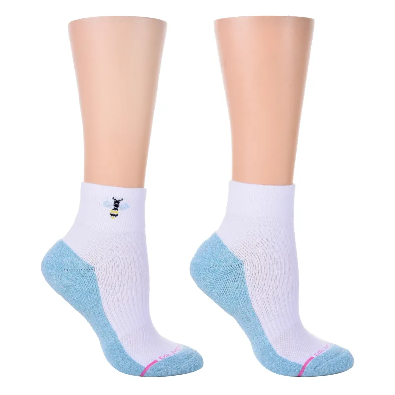 Bee | Quarter Compression Socks For Women sold by Dr. Motion
