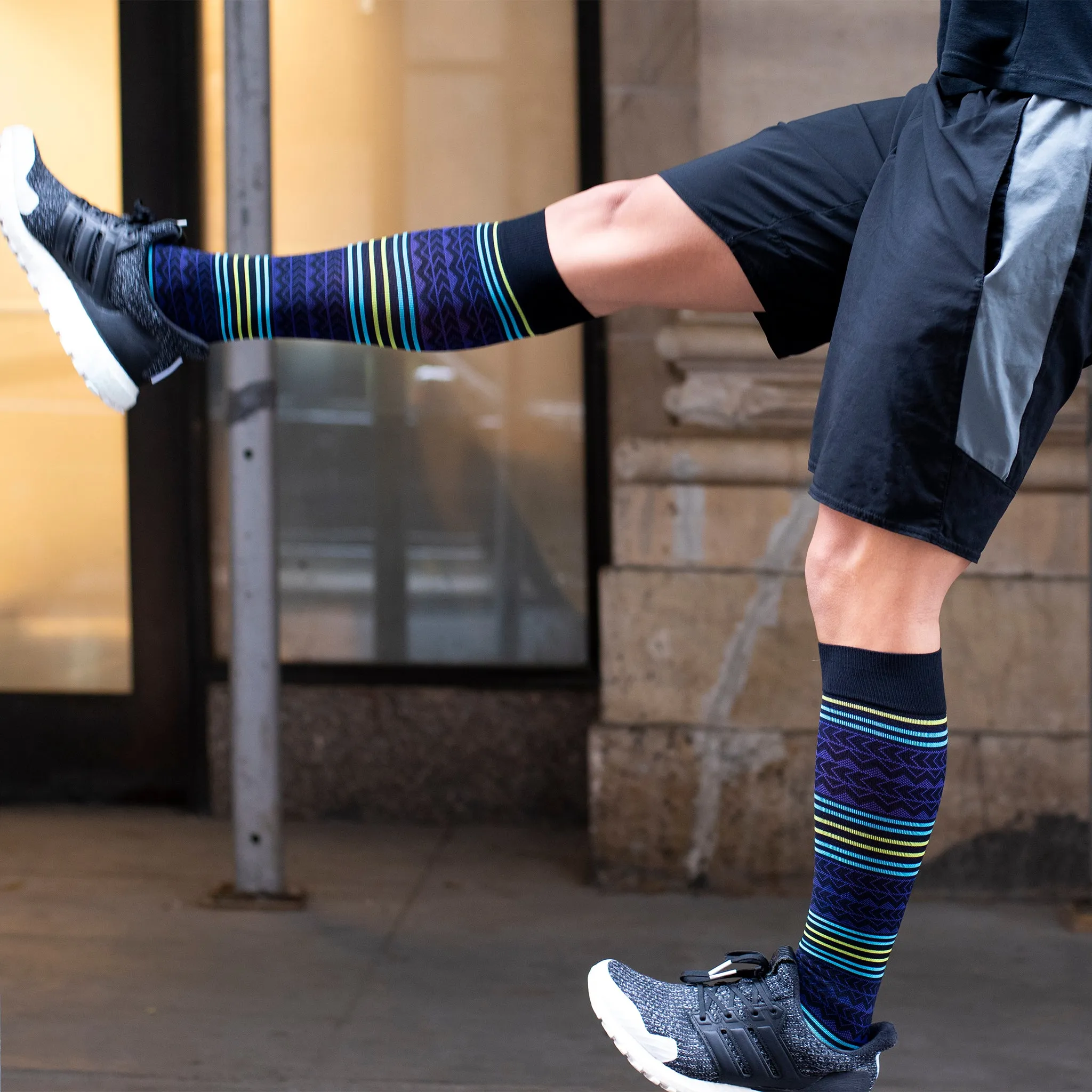 Soft Aztec | Athleisure Compression Socks For Men & Women sold by Dr. Motion product image thumbnail 4