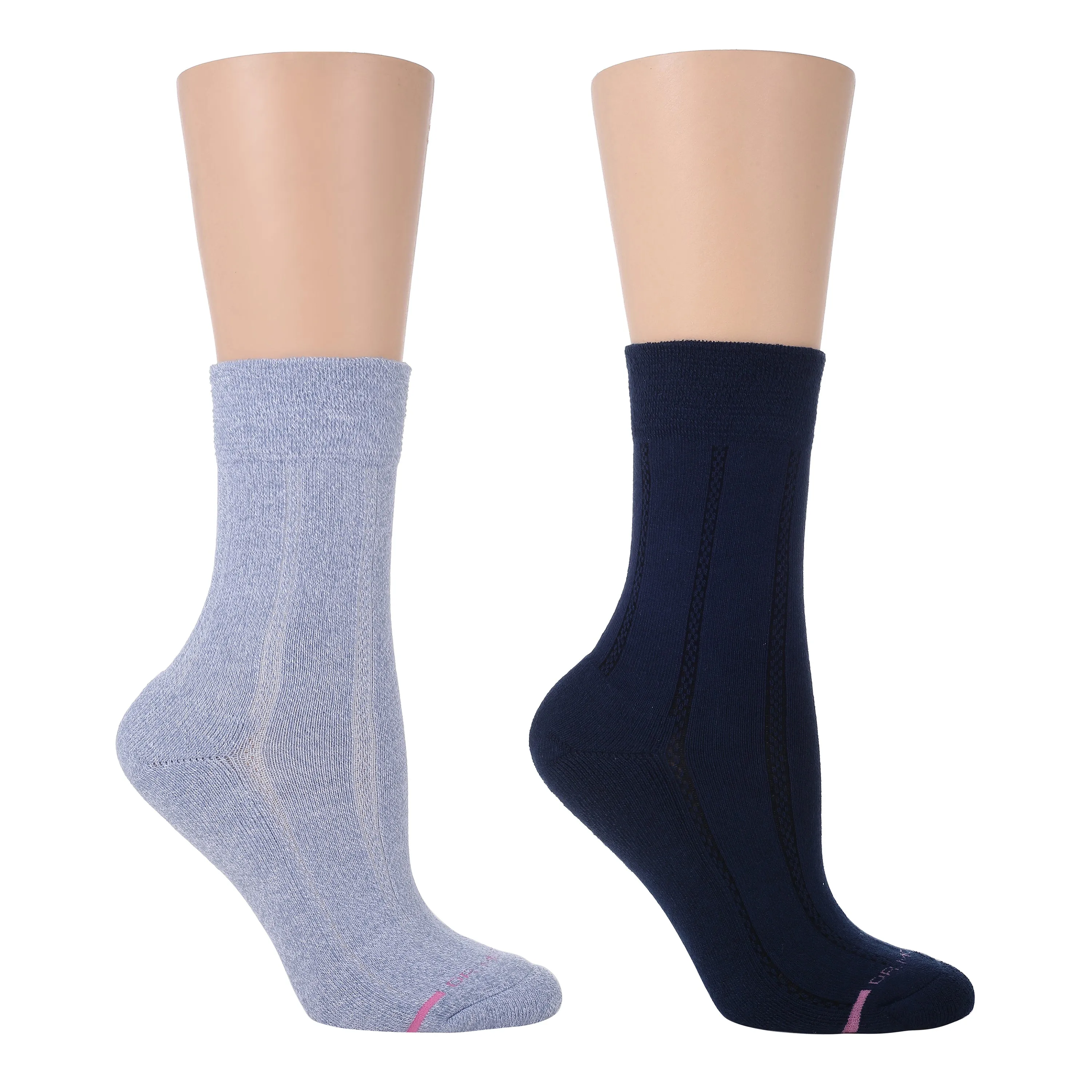 Texture Column | Comfort Top Half-Cushion Socks For Women sold by Dr. Motion product image thumbnail 2