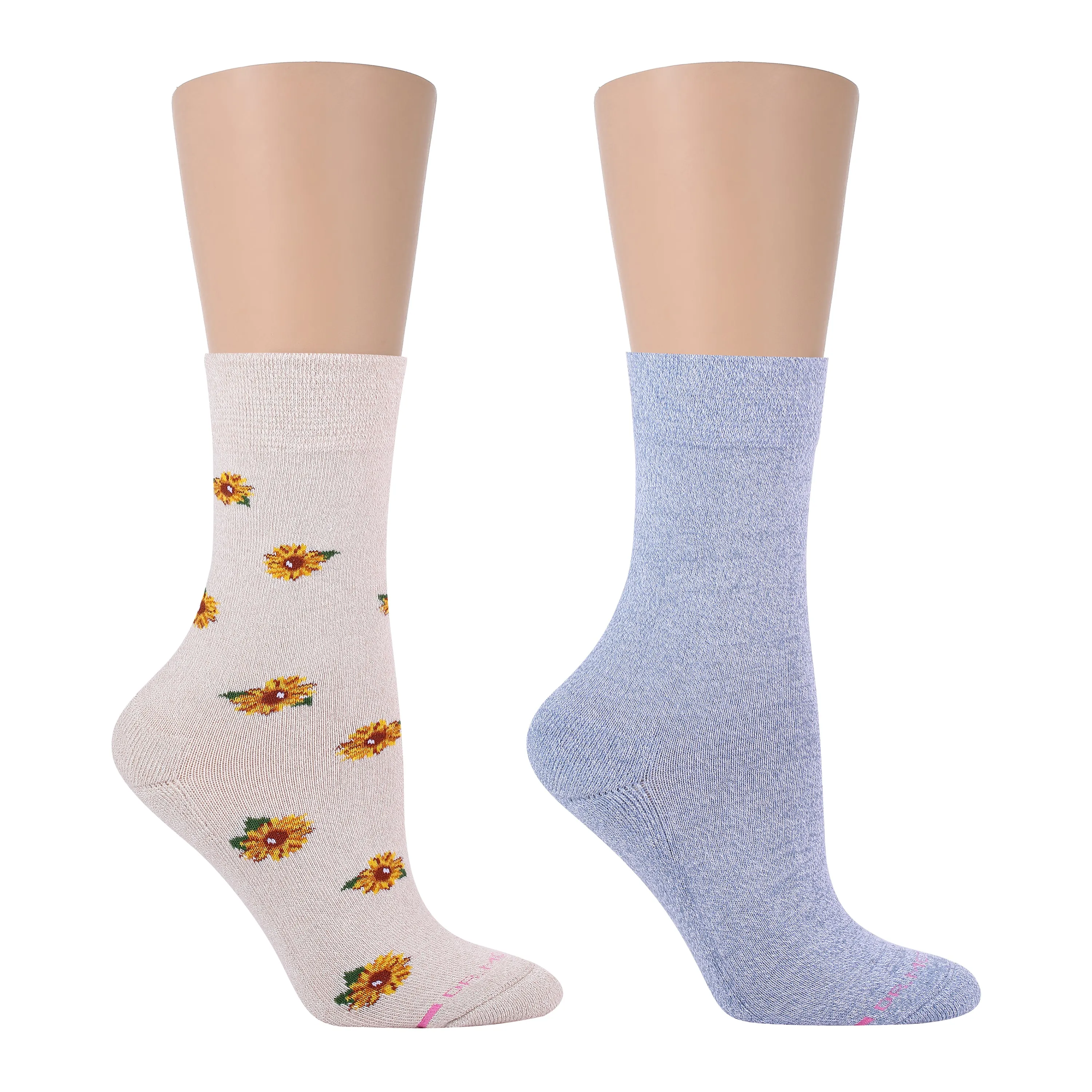 Sunflower | Comfort Top Half-Cushion Socks For Women sold by Dr. Motion