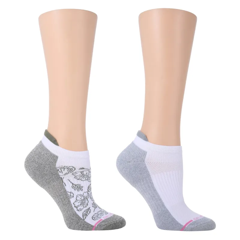 Floral Outline | Ankle Compression Socks For Women sold by Dr. Motion