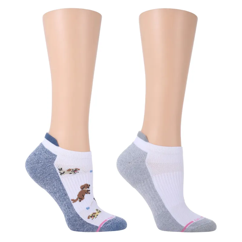 Playful Dogs | Ankle Compression Socks For Women sold by Dr. Motion