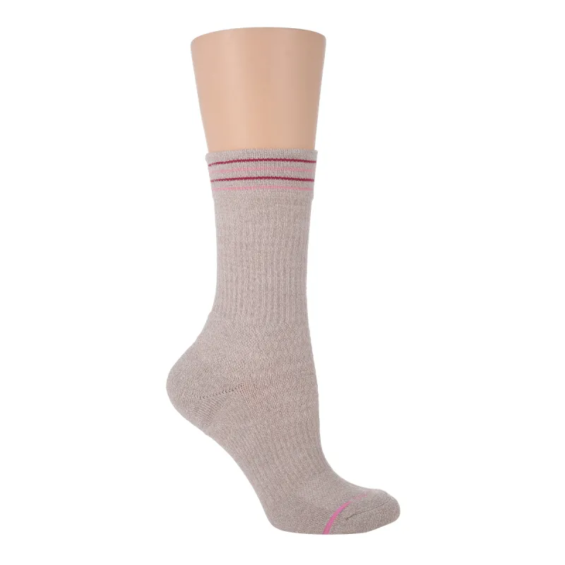 Thin Stripes | Compression Outdoor Medium Weight Crew For Women made by Dr. Motion