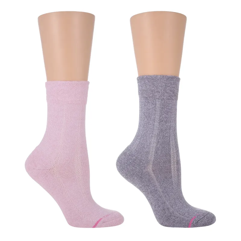 Texture Column | Diabetic Half-Cushion Socks For Women sold by Dr. Motion