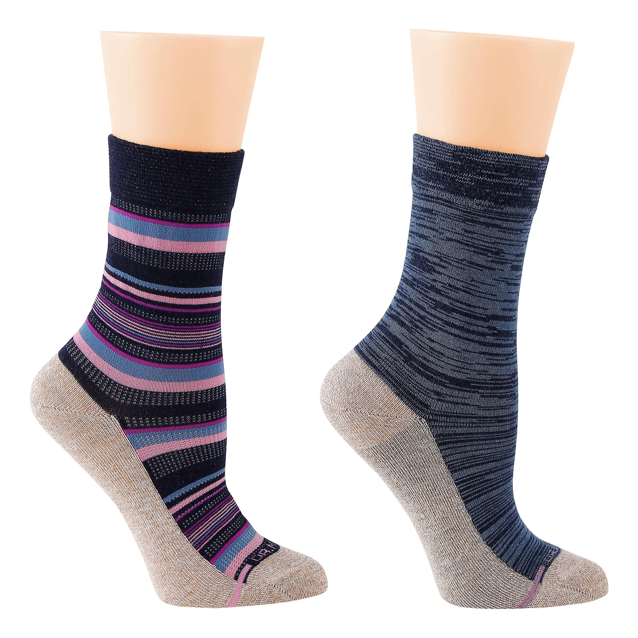 Multi Stripe | Diabetic Socks For Women sold by Dr. Motion