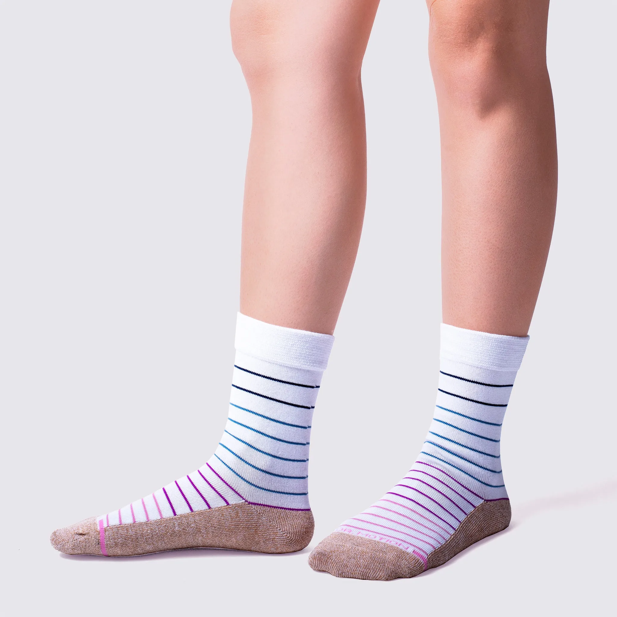 Pin Stripe | Diabetic Socks For Women sold by Dr. Motion product image thumbnail 2