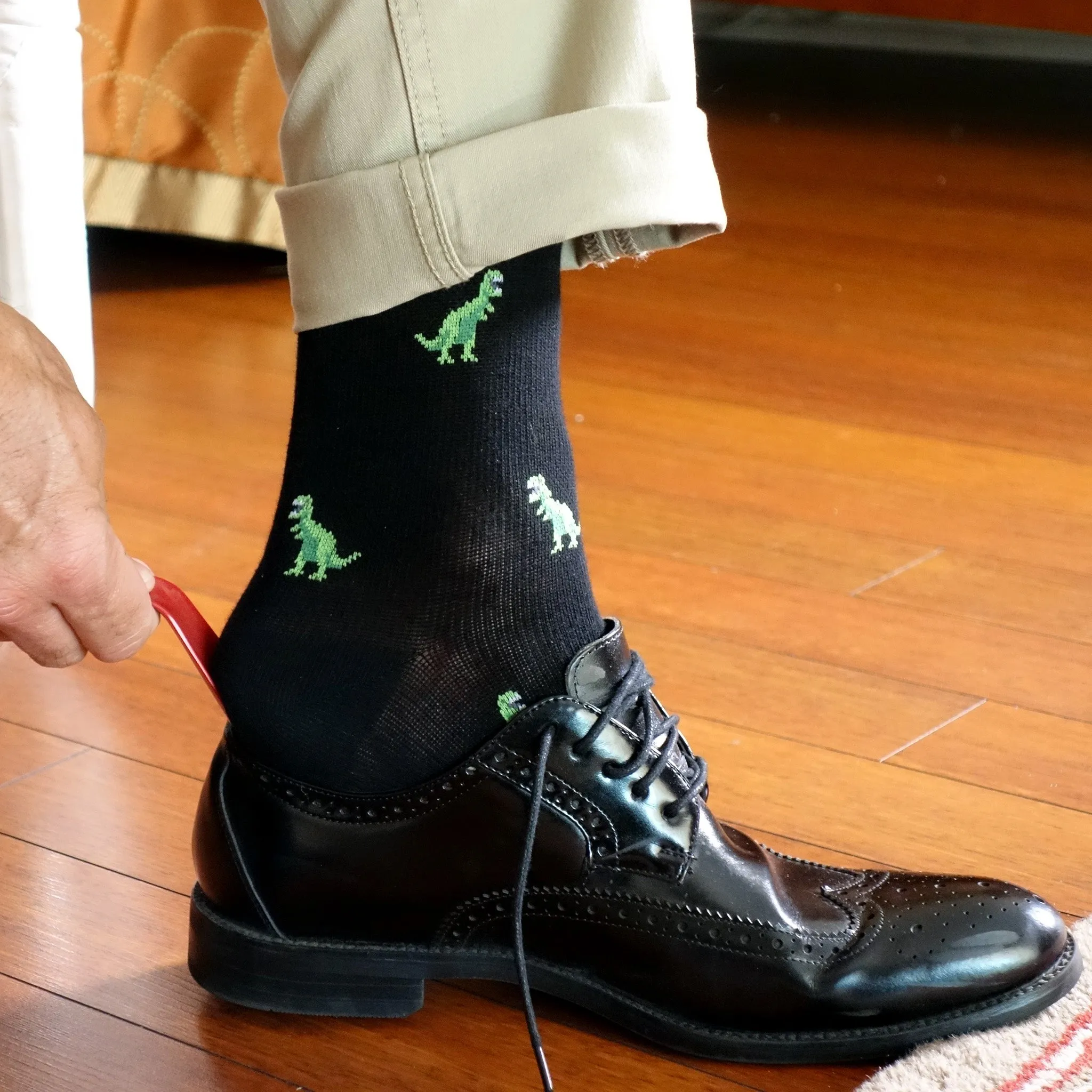 T-Rex | Knee-High Compression Socks For Men sold by Dr. Motion product image thumbnail 4