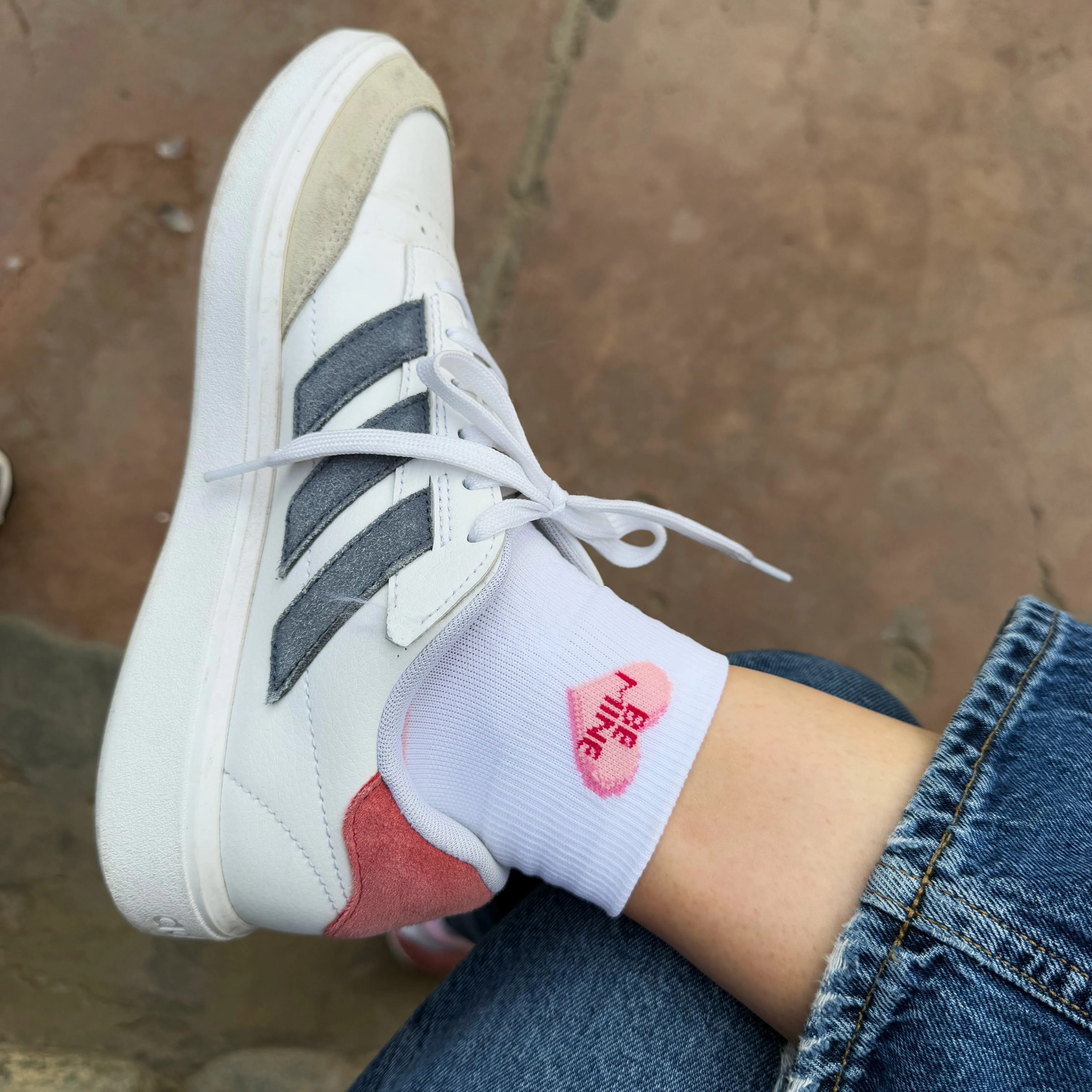 Be Mine | Quarter Compression Socks For Women sold by Dr. Motion product image thumbnail 2