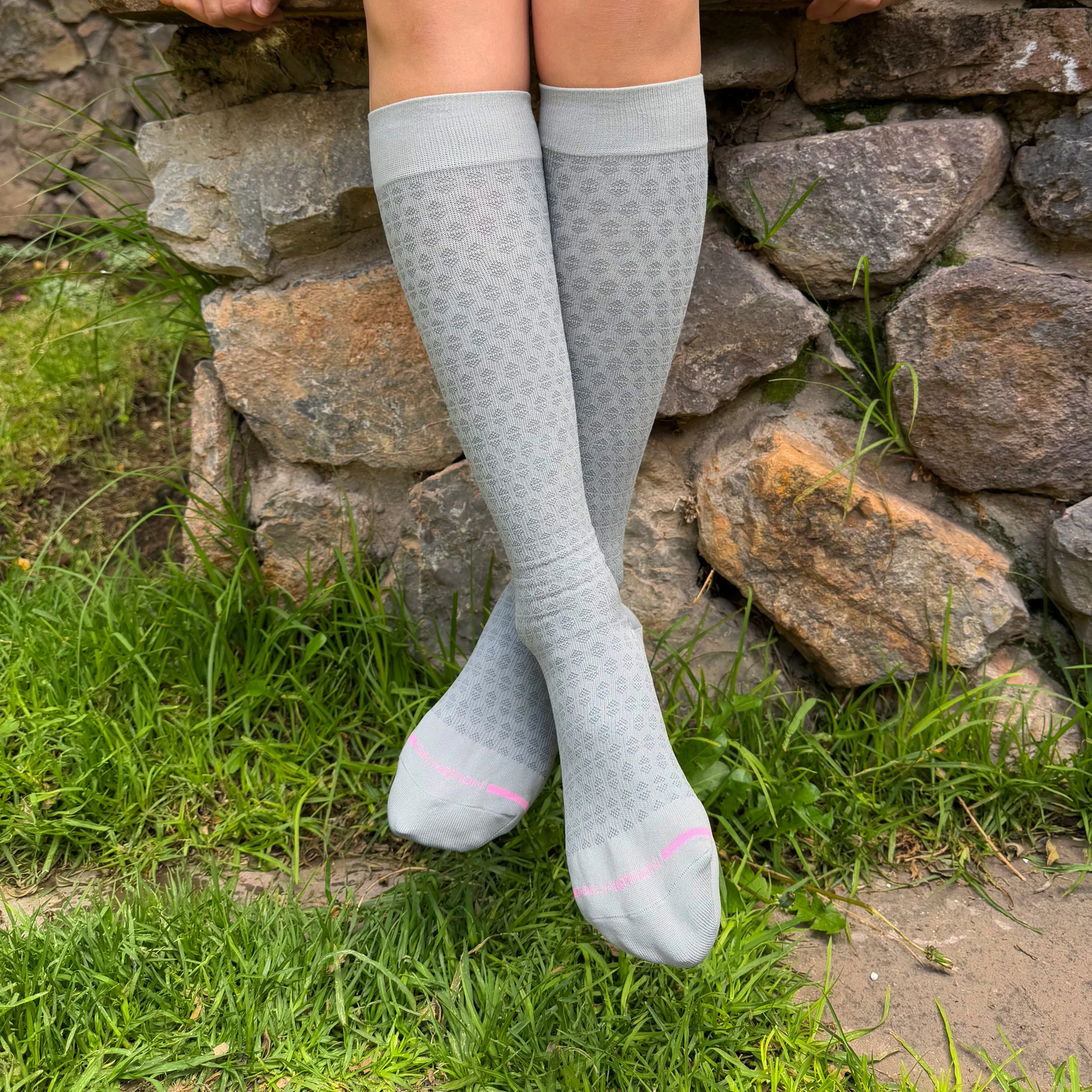 Texture | Knee-High Compression Socks For Women sold by Dr. Motion product image thumbnail 3