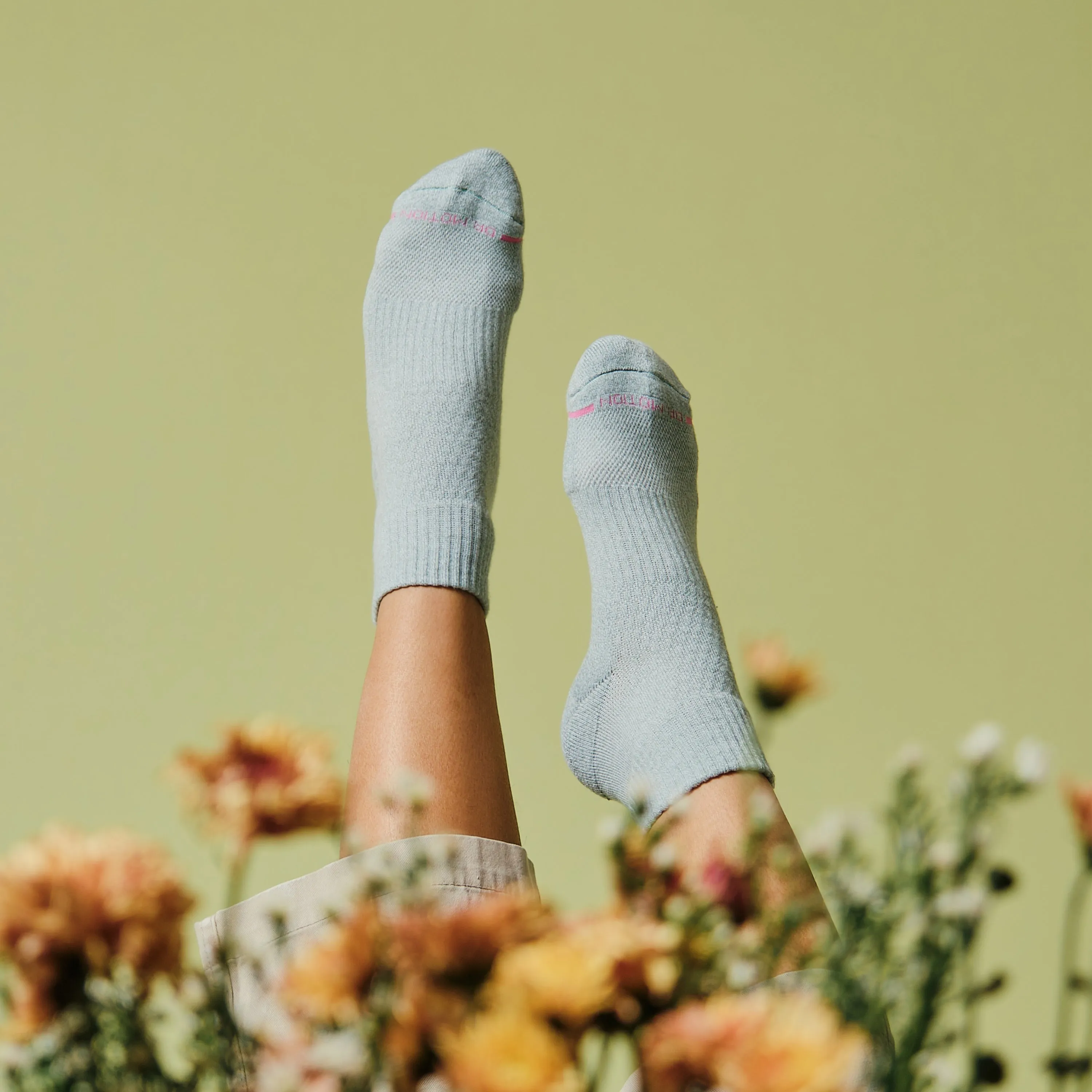 Basic Ribbed Cuff | Quarter Compression Socks For Women sold by Dr. Motion product image thumbnail 2