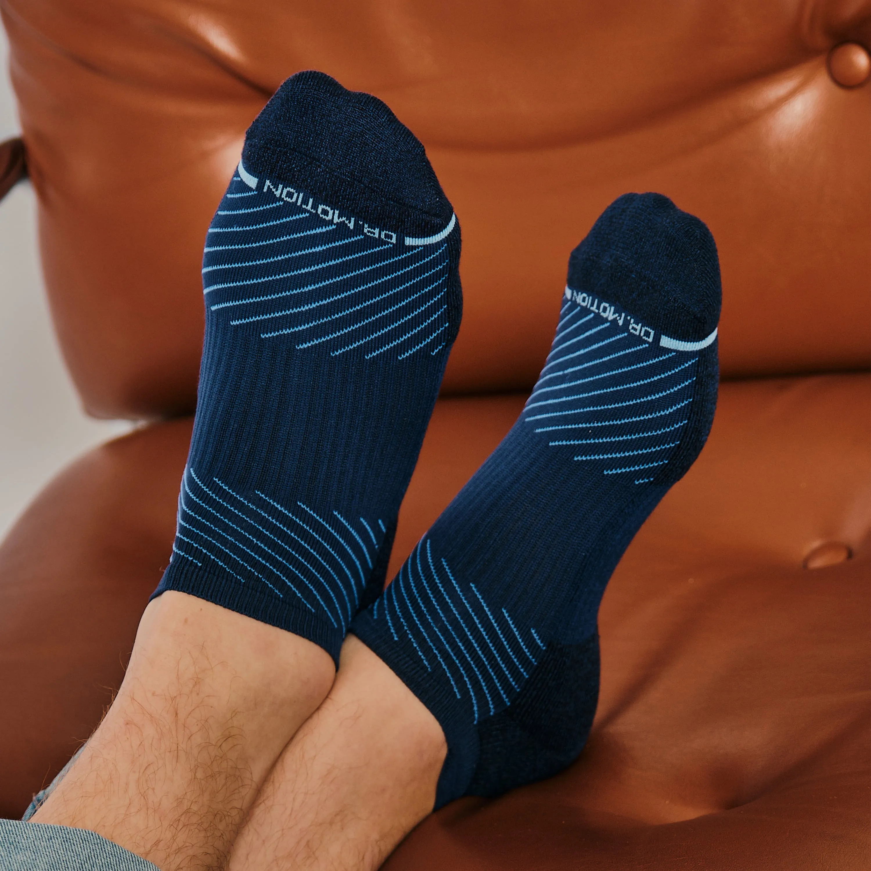Diagonal | Ankle Compression Socks For Men sold by Dr. Motion product image thumbnail 2