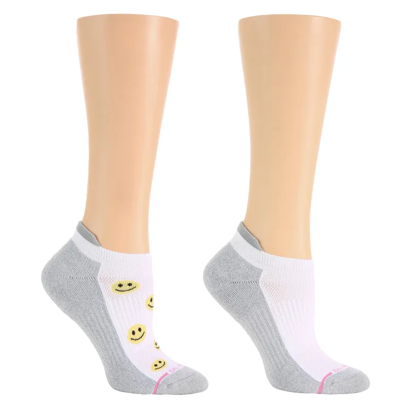 Smiley Face | Ankle Compression Socks For Women sold by Dr. Motion