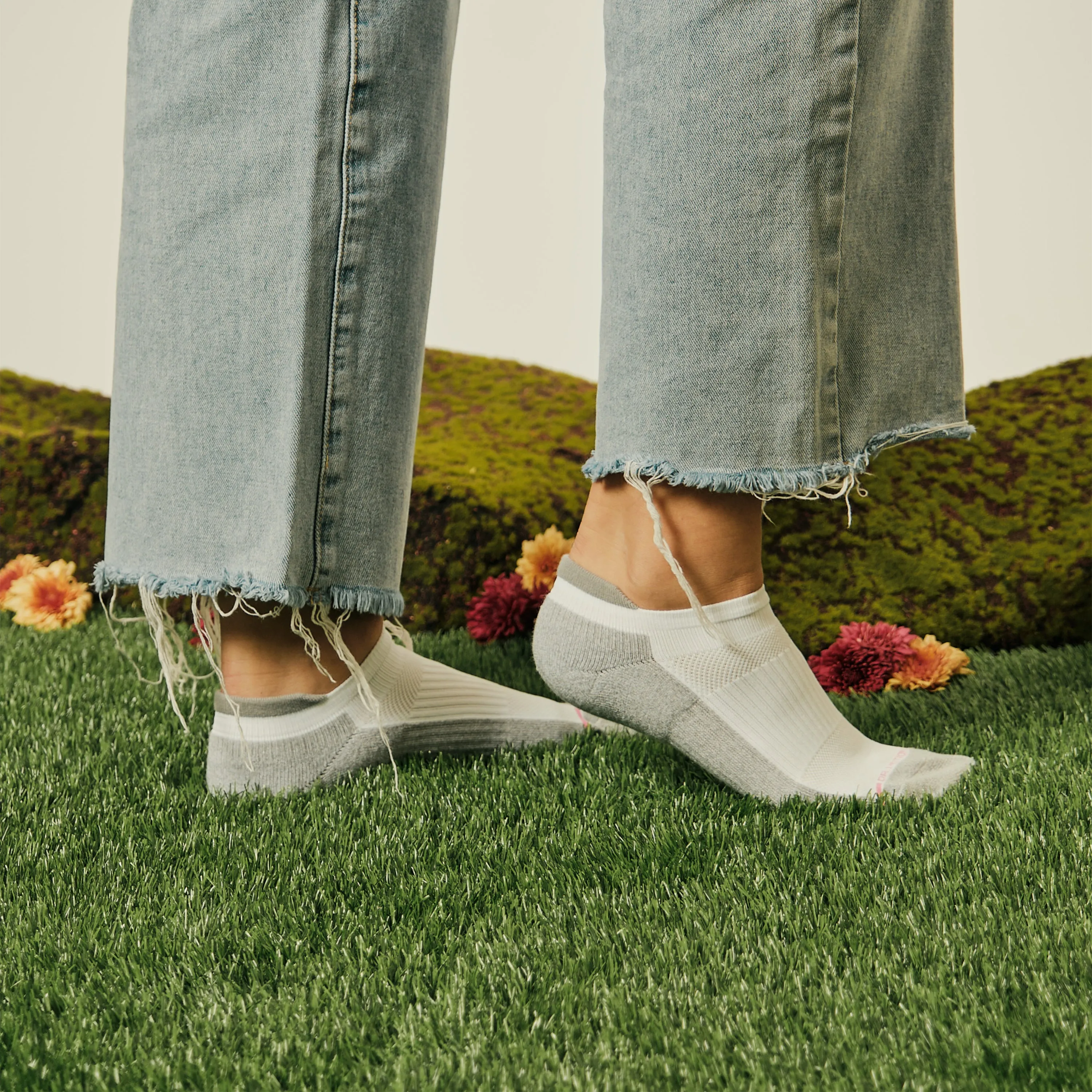 Big Pointelle Floral | Ankle Compression Socks For Women sold by Dr. Motion product image thumbnail 3