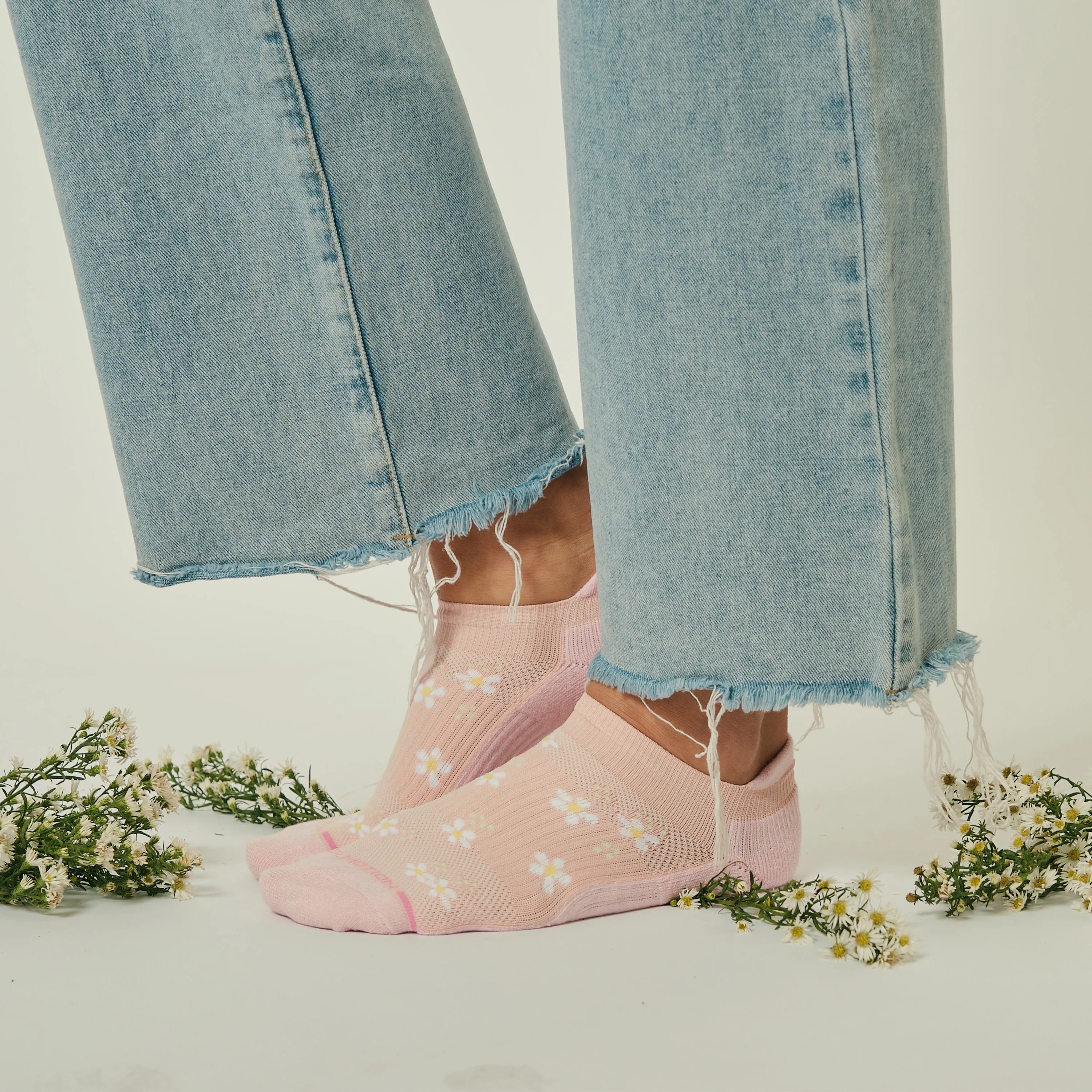 Floral Dots | Ankle Compression Socks For Women sold by Dr. Motion product image thumbnail 2