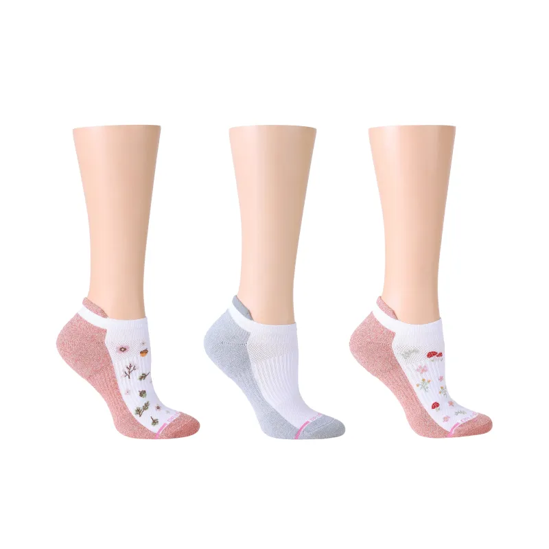 Acorn Floral | Ankle Compression Socks For Women sold by Dr. Motion