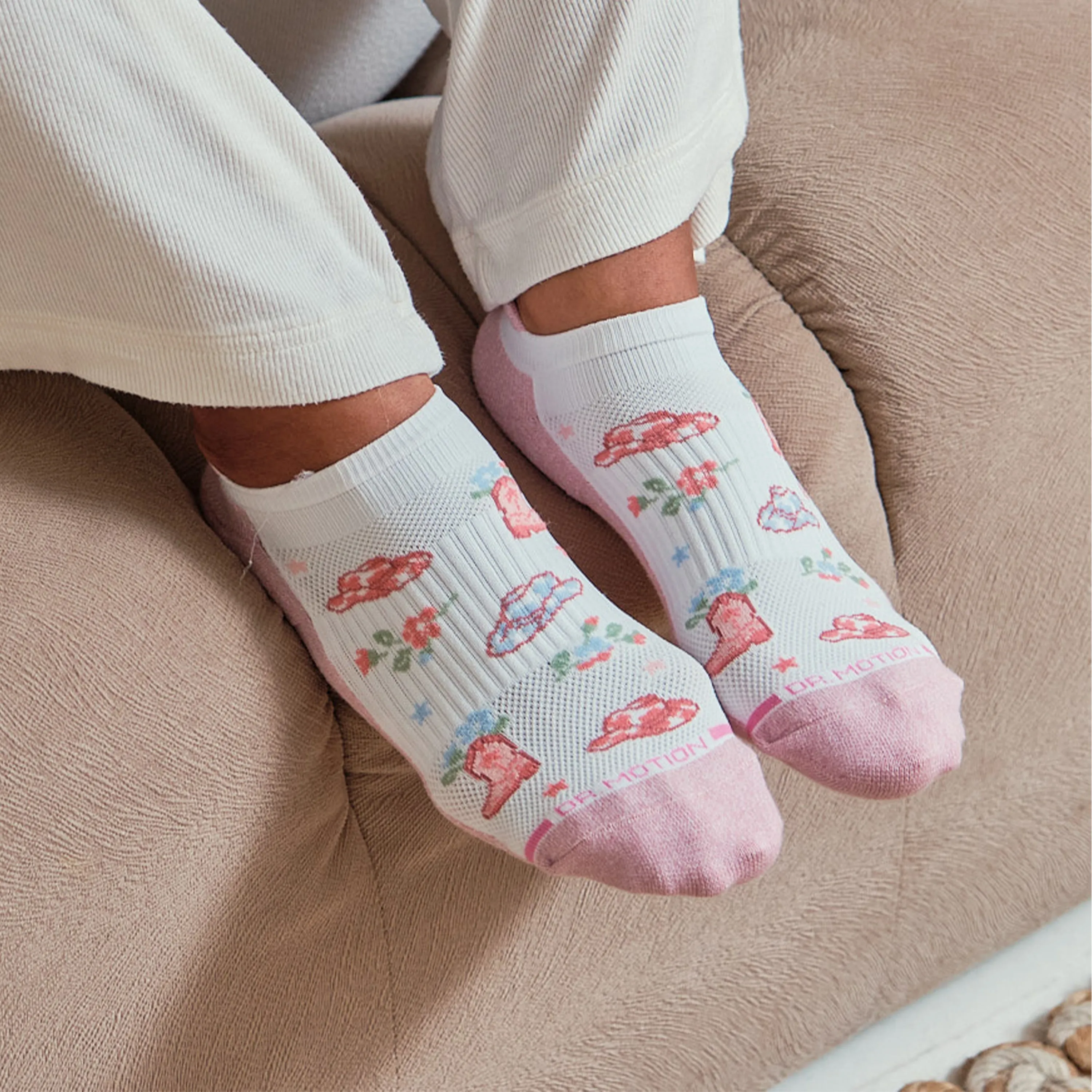 Cowgirl Floral | Ankle Compression Socks For Women sold by Dr. Motion product image thumbnail 2