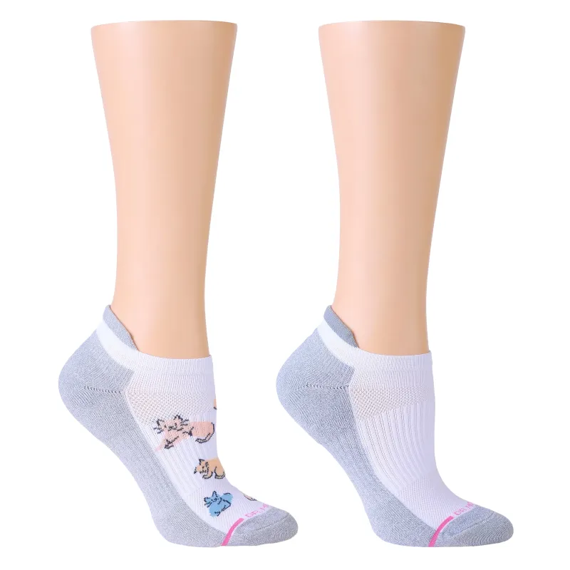 Cats All Over | Ankle Compression Socks For Women sold by Dr. Motion