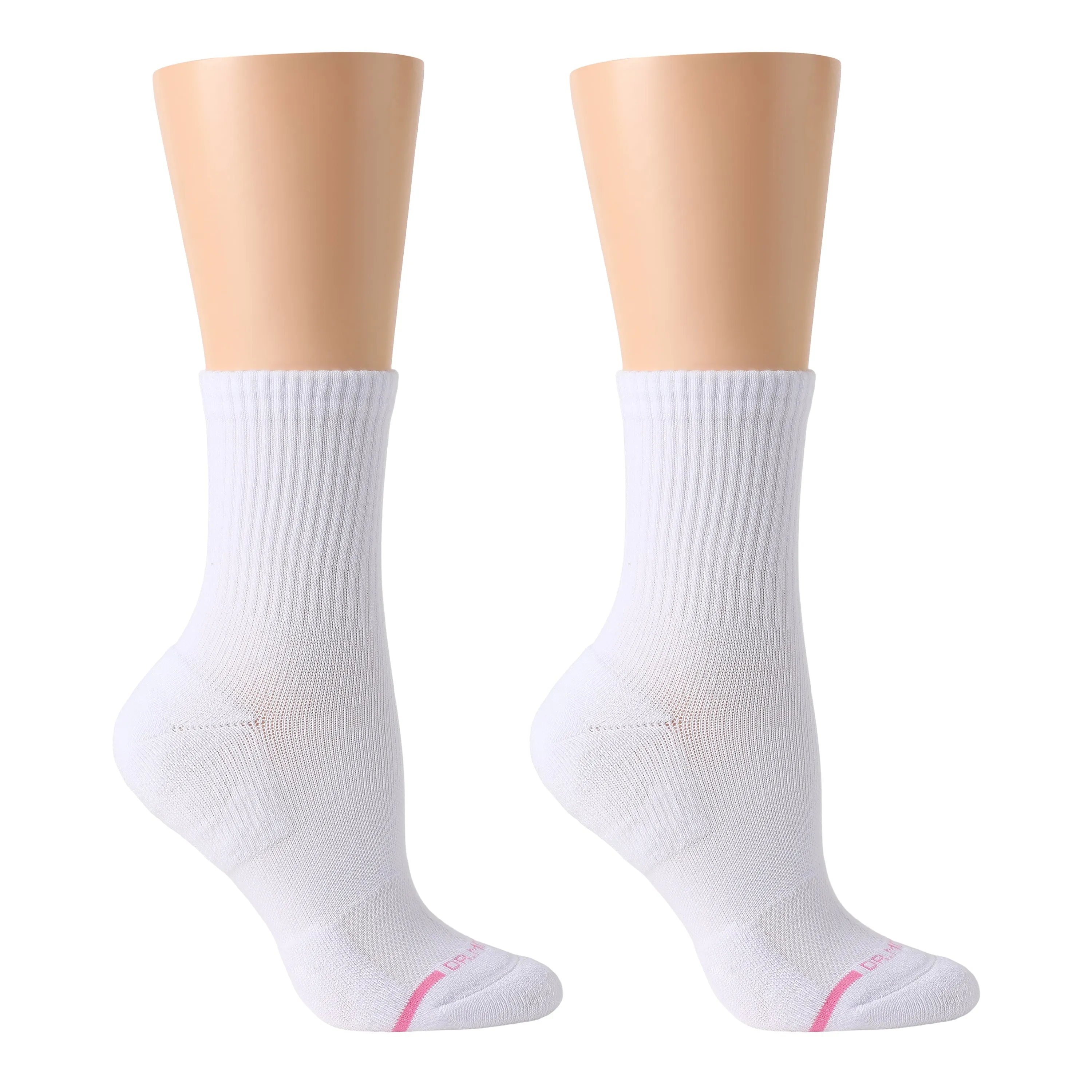 Ribbed | Mid-Crew Compression Socks For Women sold by Dr. Motion