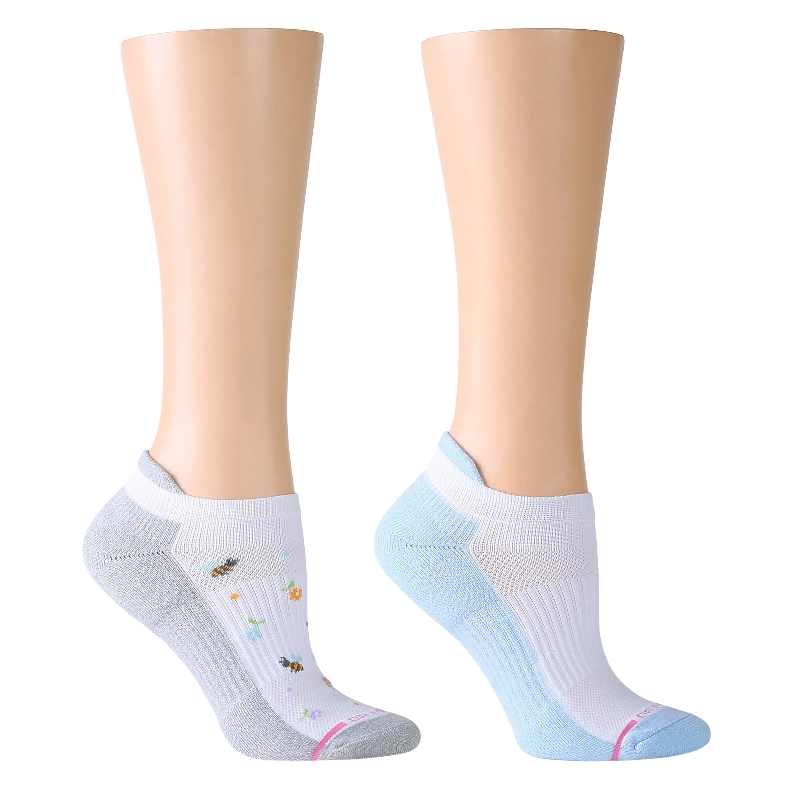 Flowers And Bees | Ankle Compression Socks For Women sold by Dr. Motion