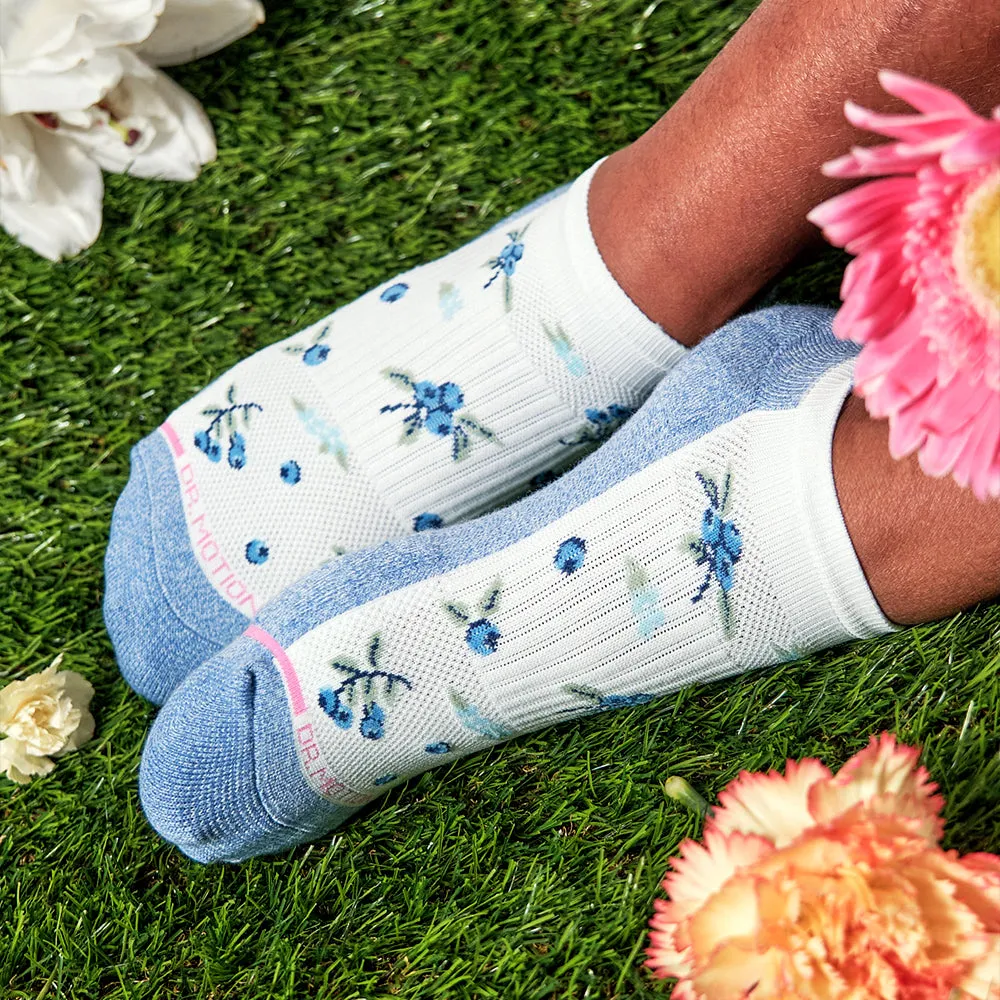 Blueberries | Ankle Compression Socks For Women sold by Dr. Motion product image thumbnail 2