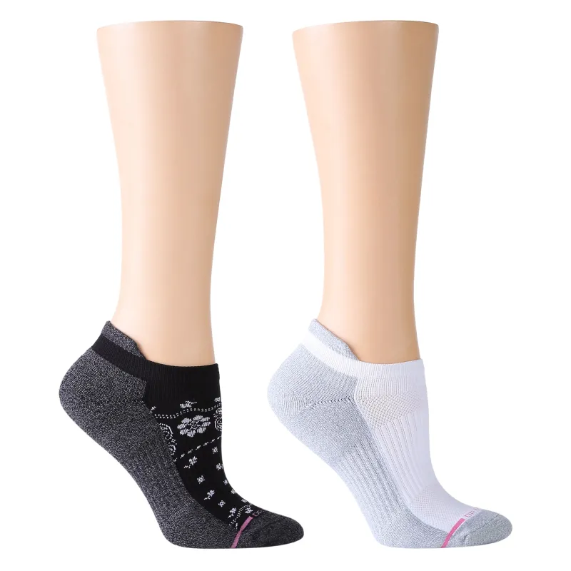 Bandana Floral | Ankle Compression Socks For Women sold by Dr. Motion
