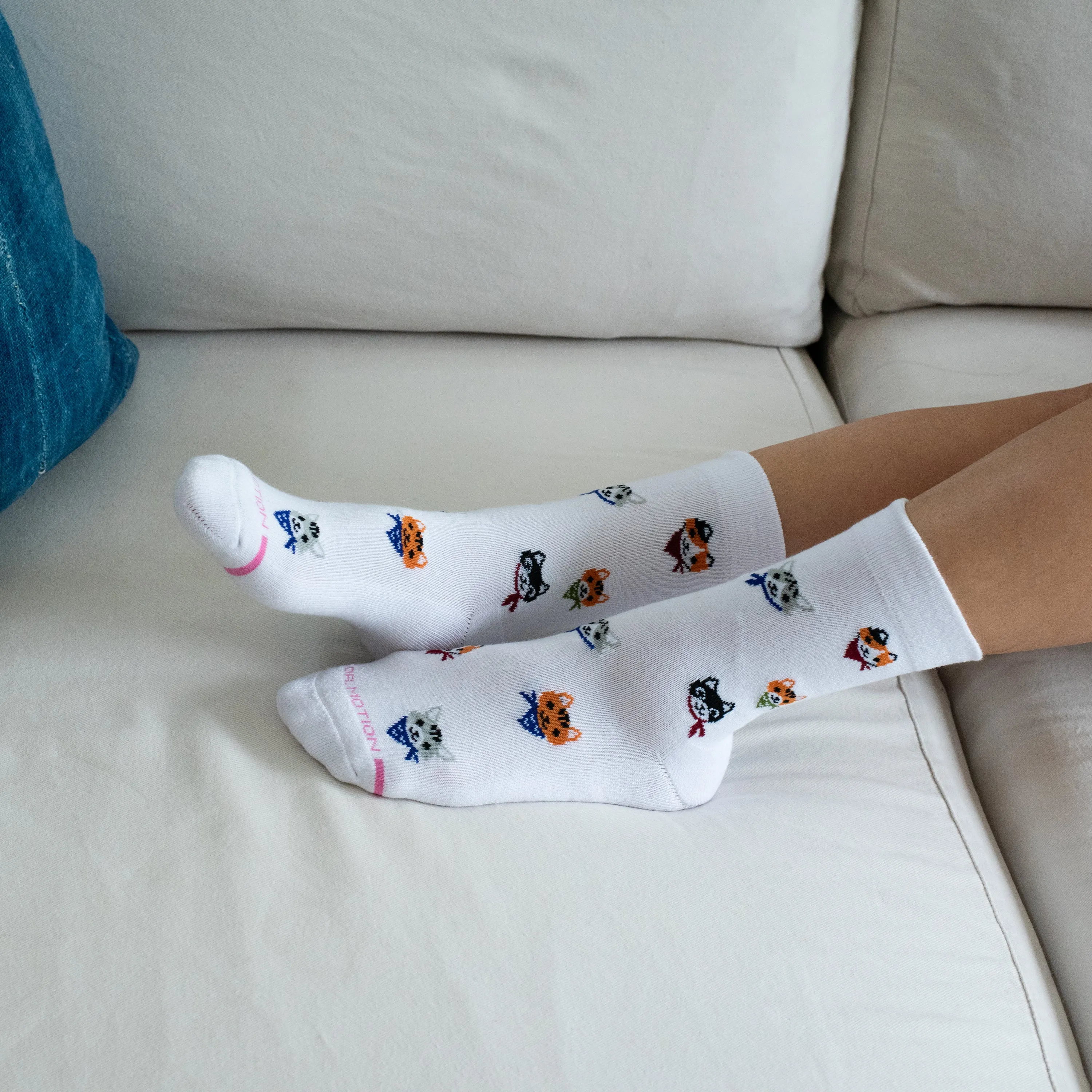 Cat Bandana | Diabetic Half-Cushion Socks For Women sold by Dr. Motion product image thumbnail 2