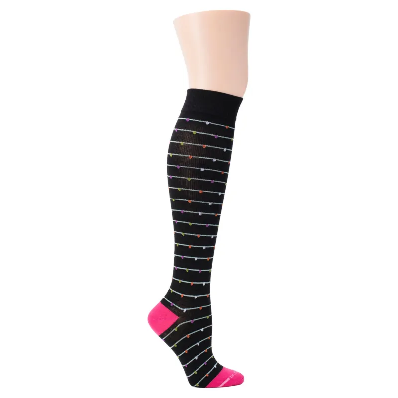 Funfetti | Knee-High Compression Socks For Women sold by Dr. Motion