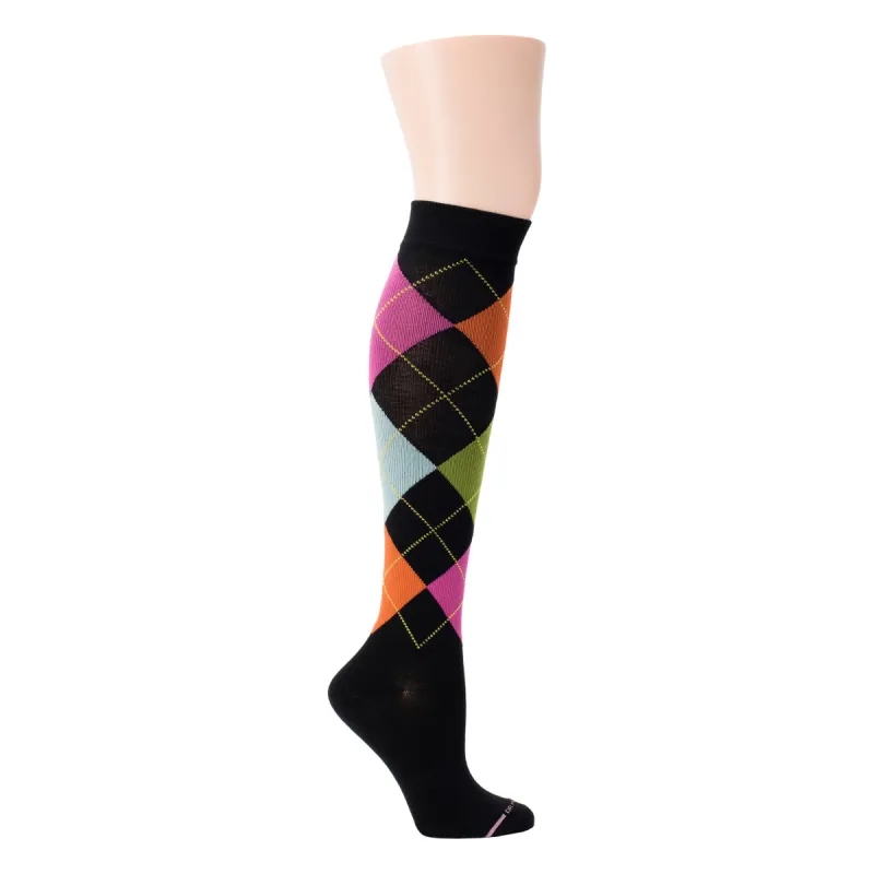 Argyle | Knee-High Compression Socks For Women sold by Dr. Motion