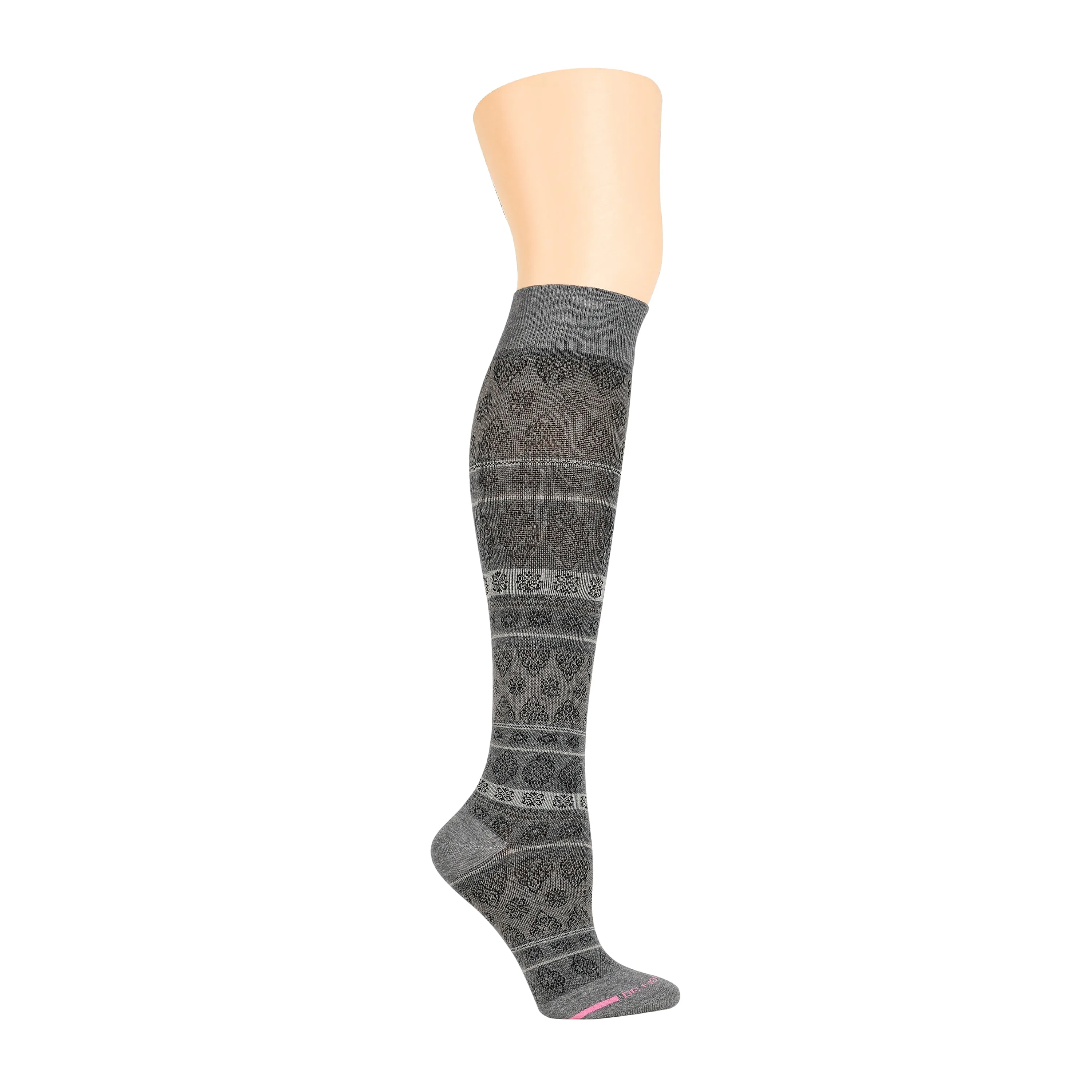 Striped Pattern | Knee-High Compression Socks For Women sold by Dr. Motion