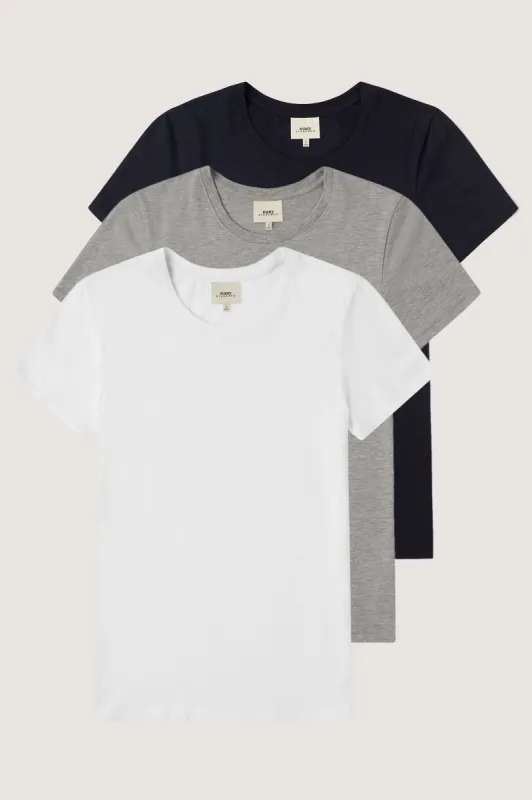 Fitted Crew Neck T-Shirt Pack (Core) sold by EasyStandard