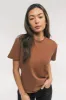 Relaxed Crew Neck T-Shirt (Latte) sold by EasyStandard