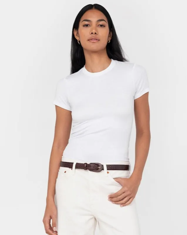 Fitted Crew Neck T-Shirt sold by EasyStandard