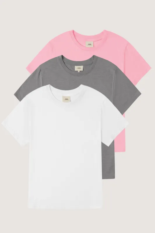 Relaxed Crew Neck T-shirt Bundle (Pop!) sold by EasyStandard