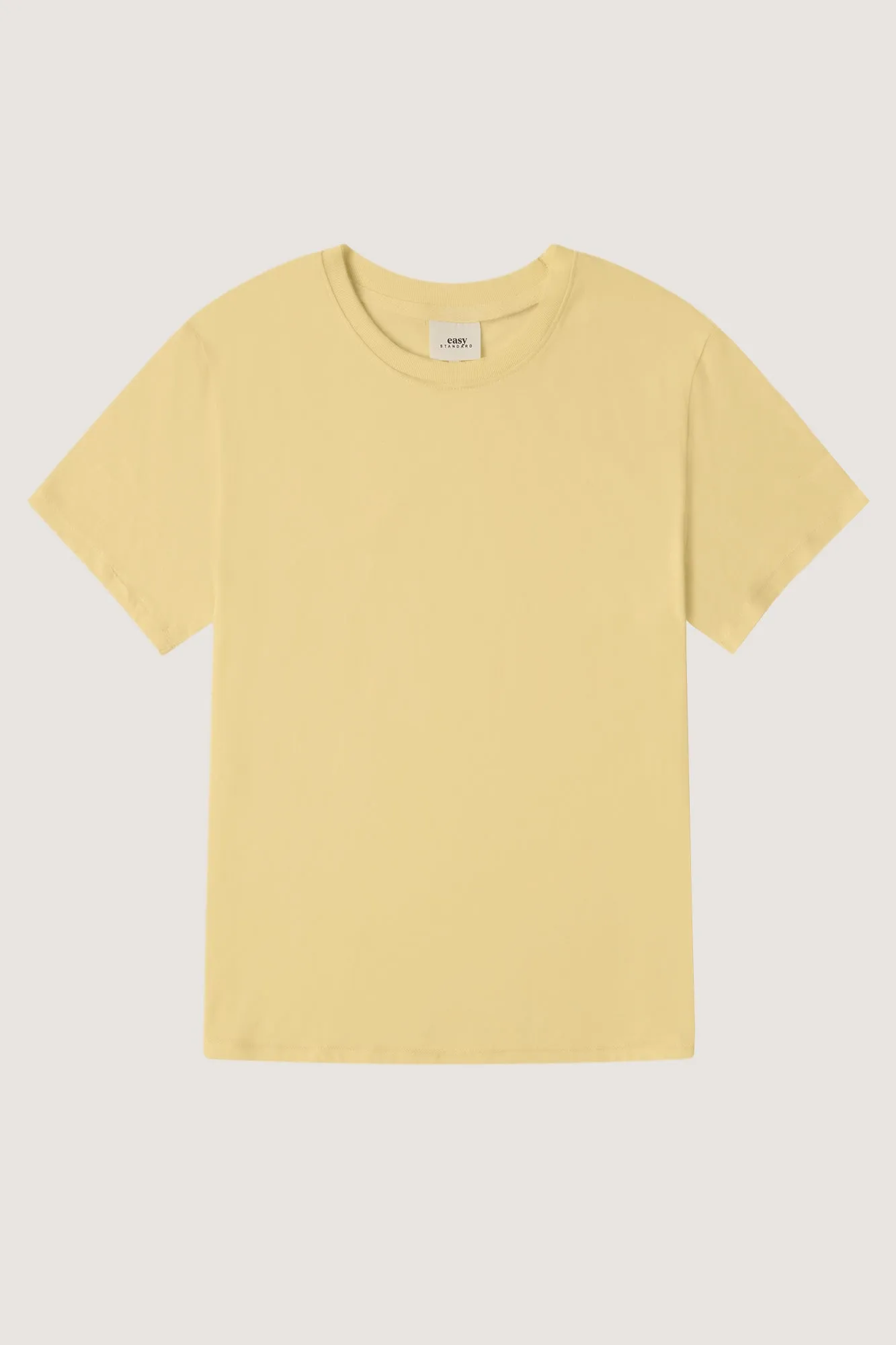 Vintage Relaxed Crew Neck T-Shirt (Flaxen) sold by EasyStandard product image thumbnail 3