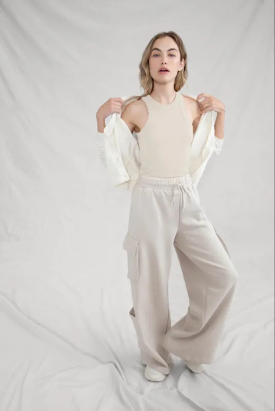 Rib Fitted Racer Tank (Birch) sold by EasyStandard