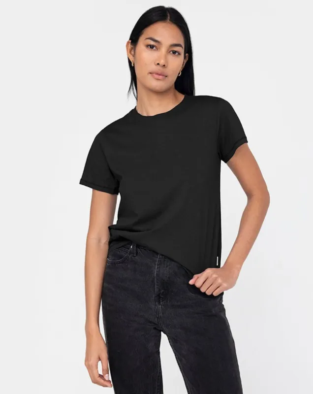 Vintage Relaxed Crew Neck T-Shirt sold by EasyStandard