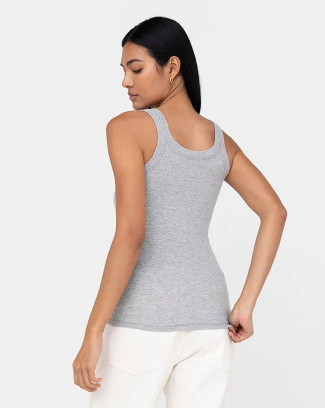 Rib Fitted Scoop Tank sold by EasyStandard product image thumbnail 5