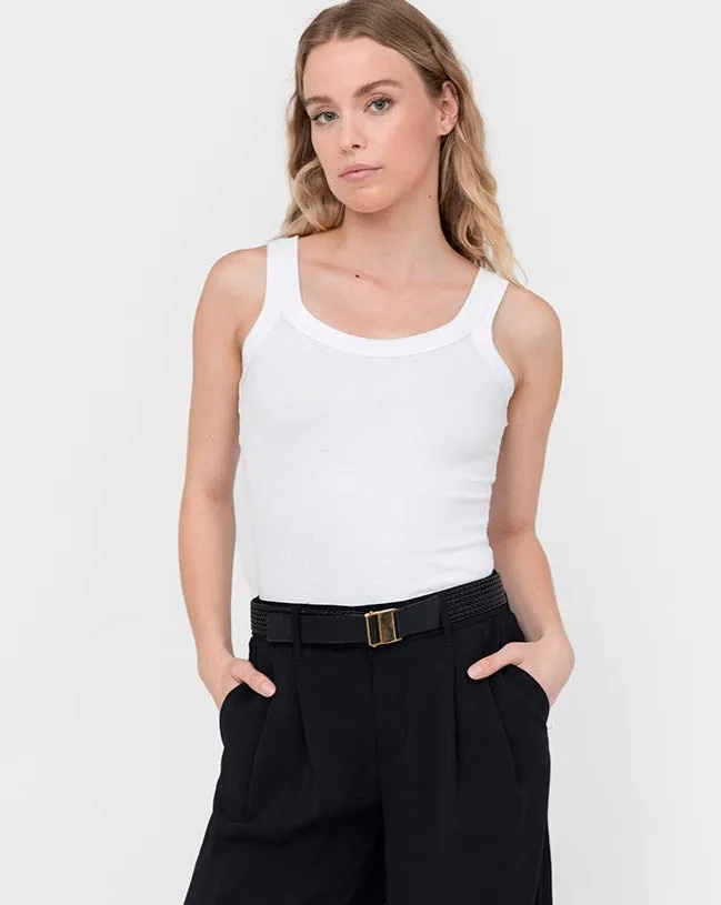 Rib Fitted Scoop Tank sold by EasyStandard