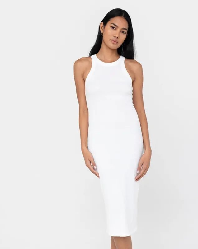 Rib Racer Tank Midi Dress sold by EasyStandard